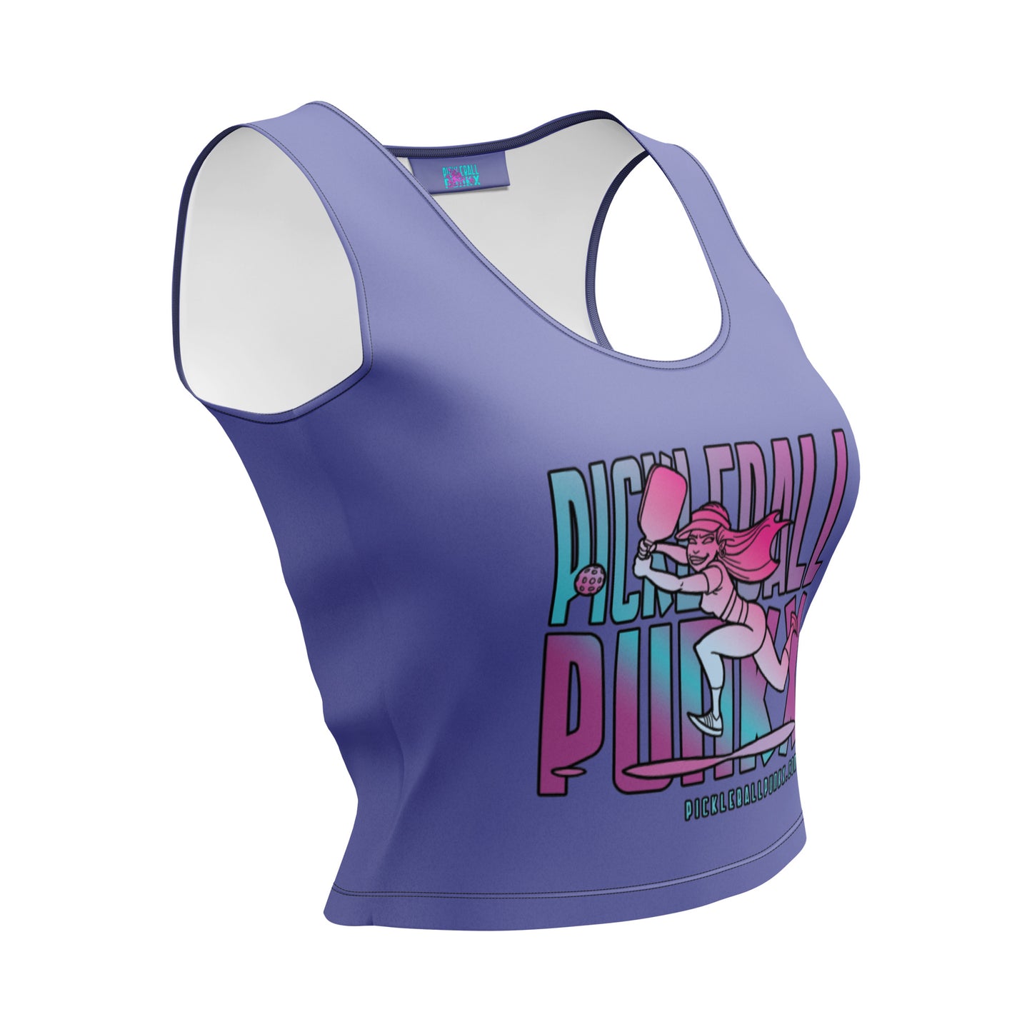 Reyna - Chetwode Blue Crop Top