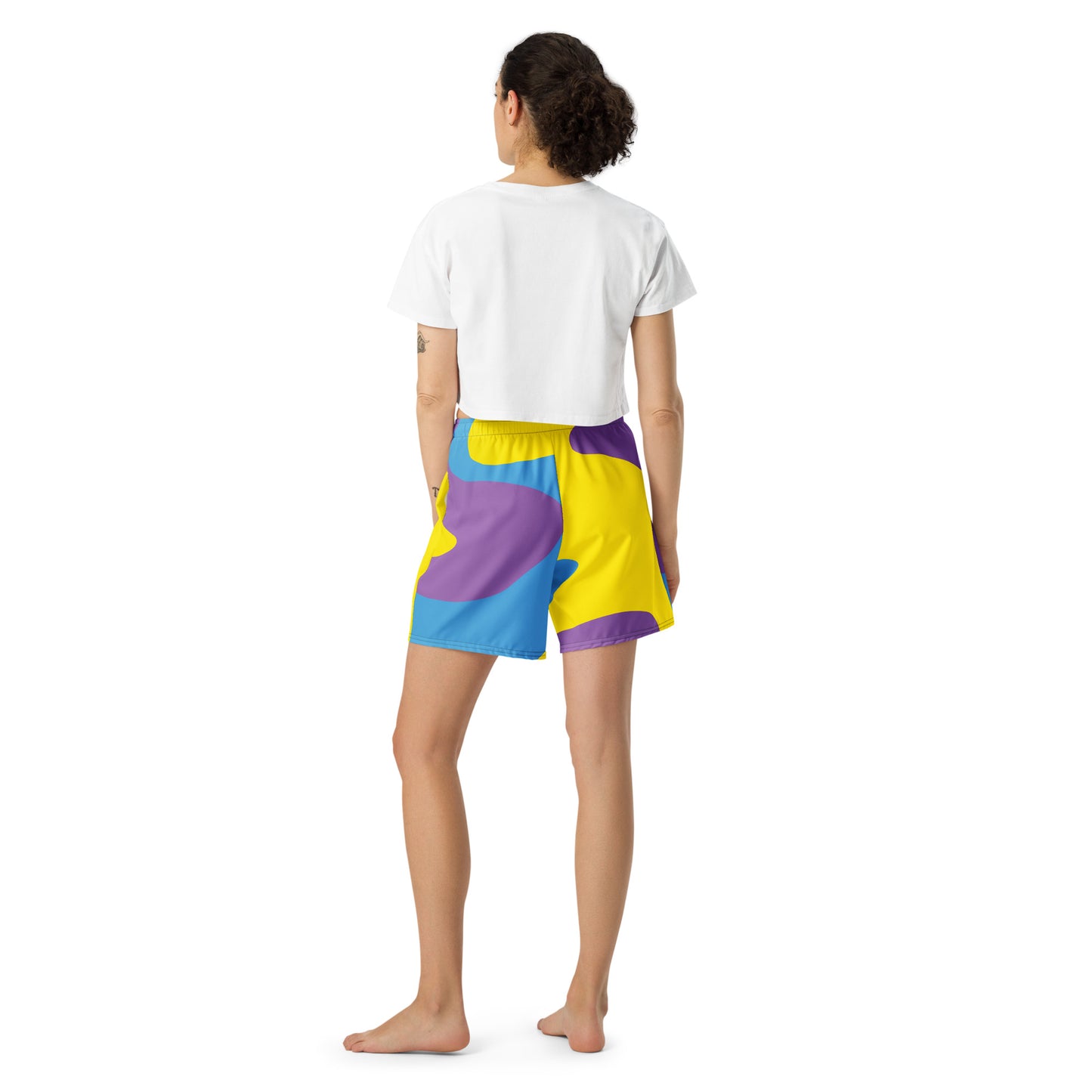 all-over-print-unisex-athletic-long-shorts back view