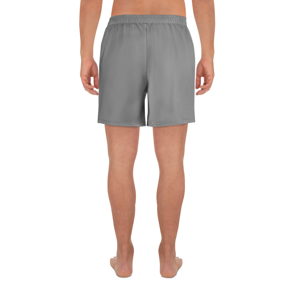 Charlize - Grey Adult Unisex Athletic Long Shorts