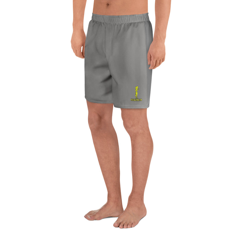 Charlize - Grey Adult Unisex Athletic Long Shorts