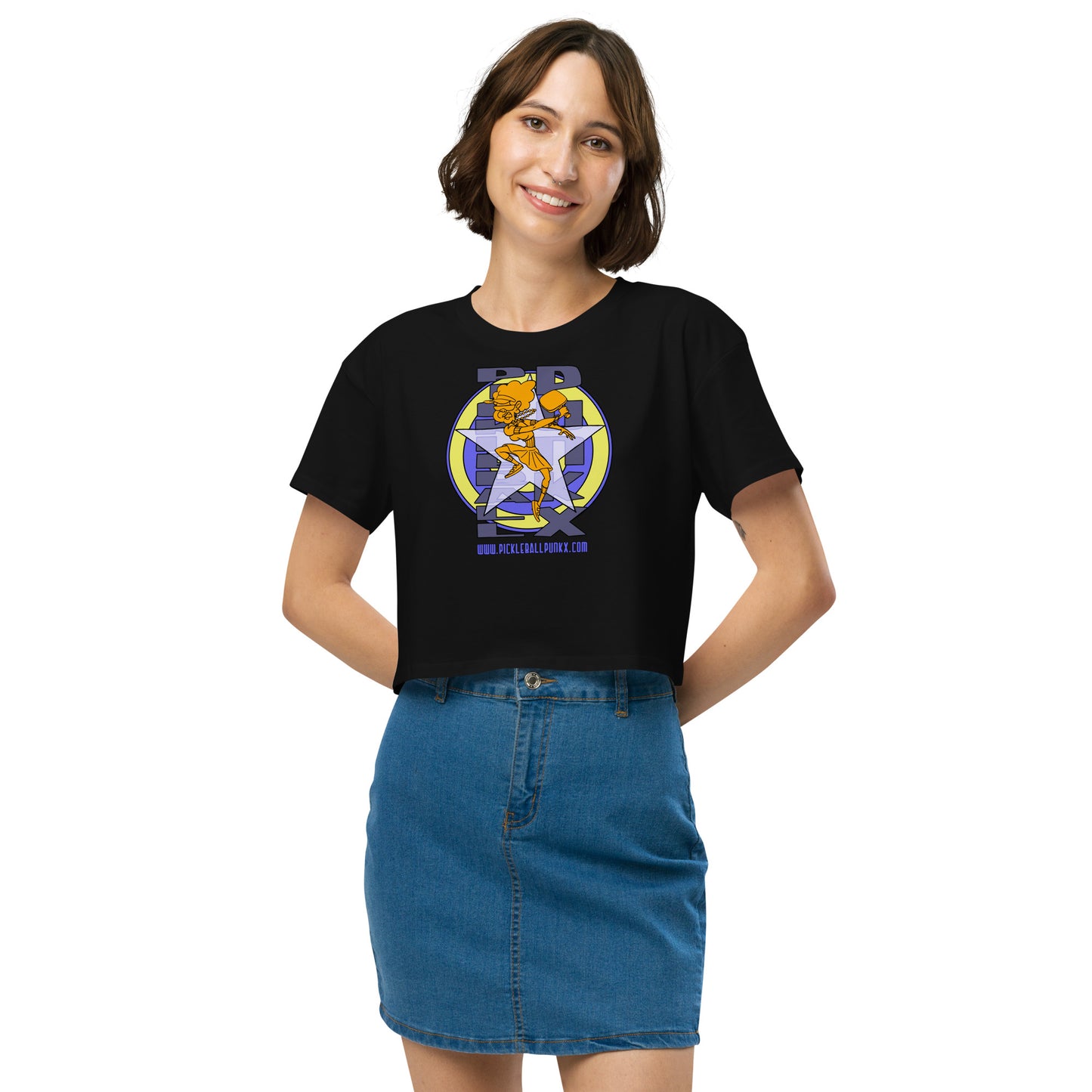 Mildred - Women’s Relaxed Fit Crop Top