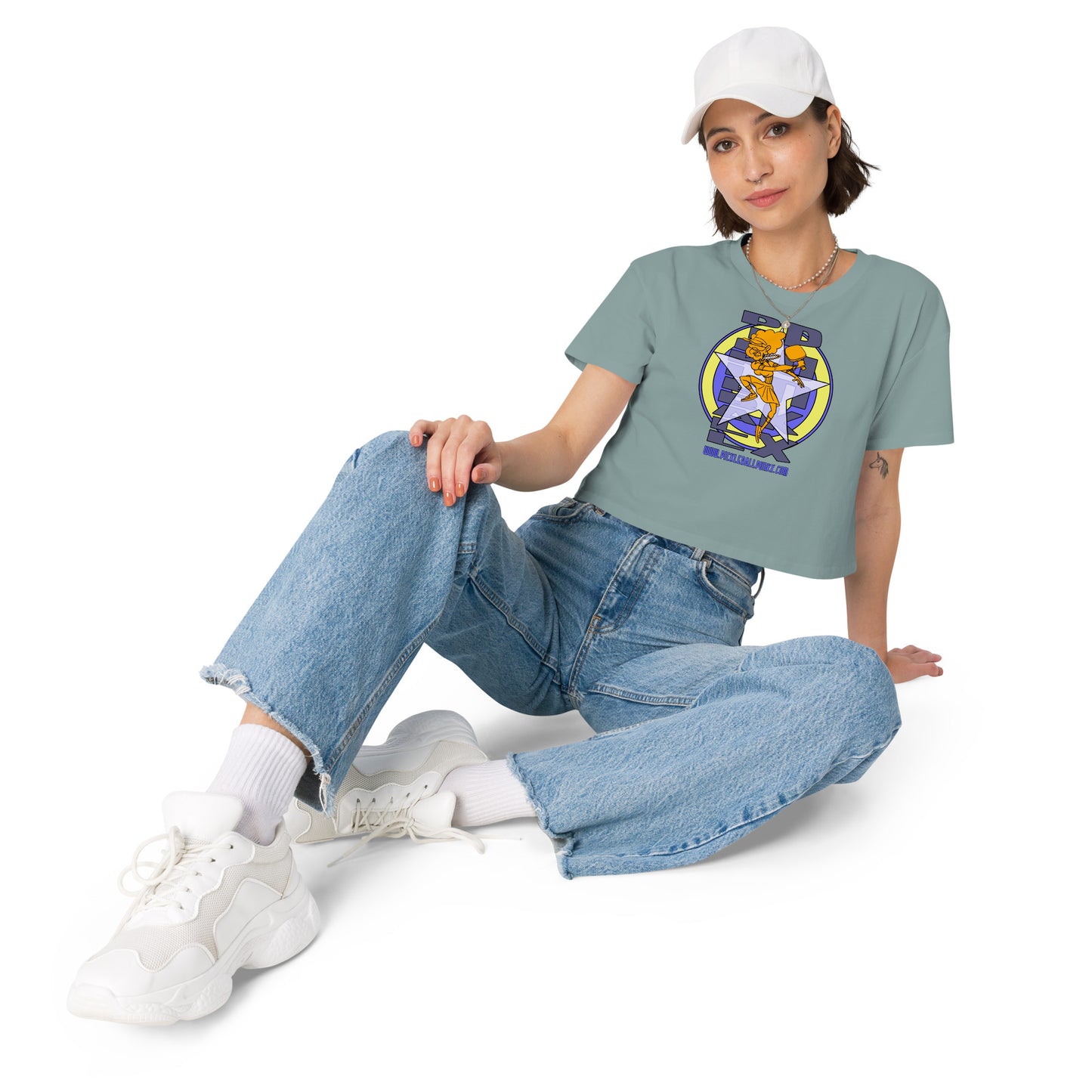 Mildred - Women’s Relaxed Fit Crop Top