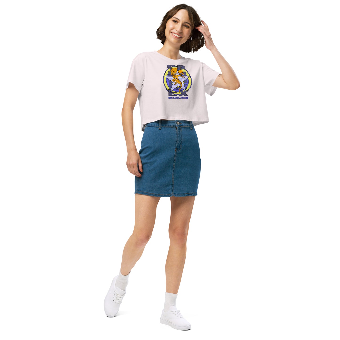 Mildred - Women’s Relaxed Fit Crop Top