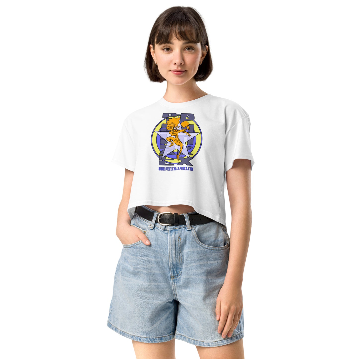 Mildred - Women’s Relaxed Fit Crop Top