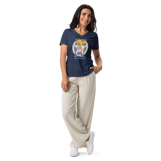 womens-relaxed-v-neck-t-shirt-heather-navy