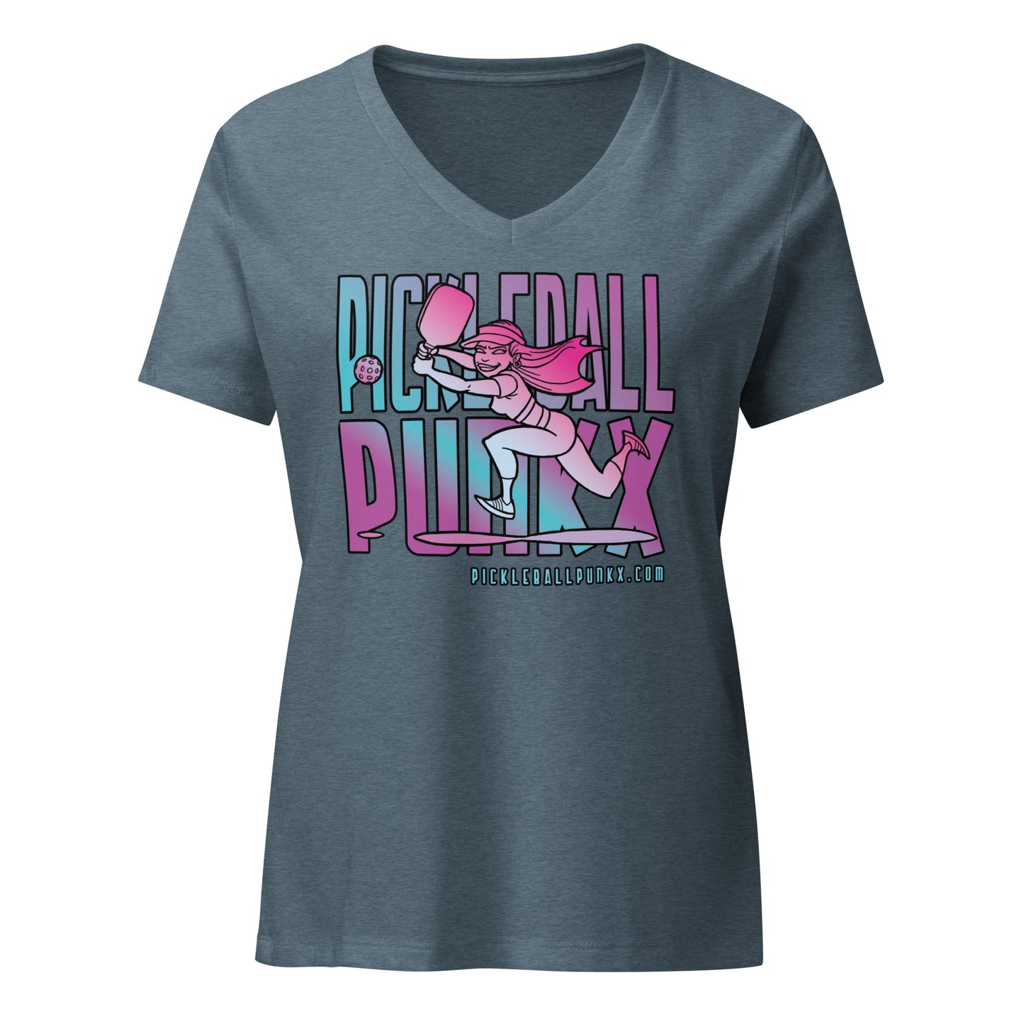 Reyna - Women’s Relaxed V-neck T-shirt