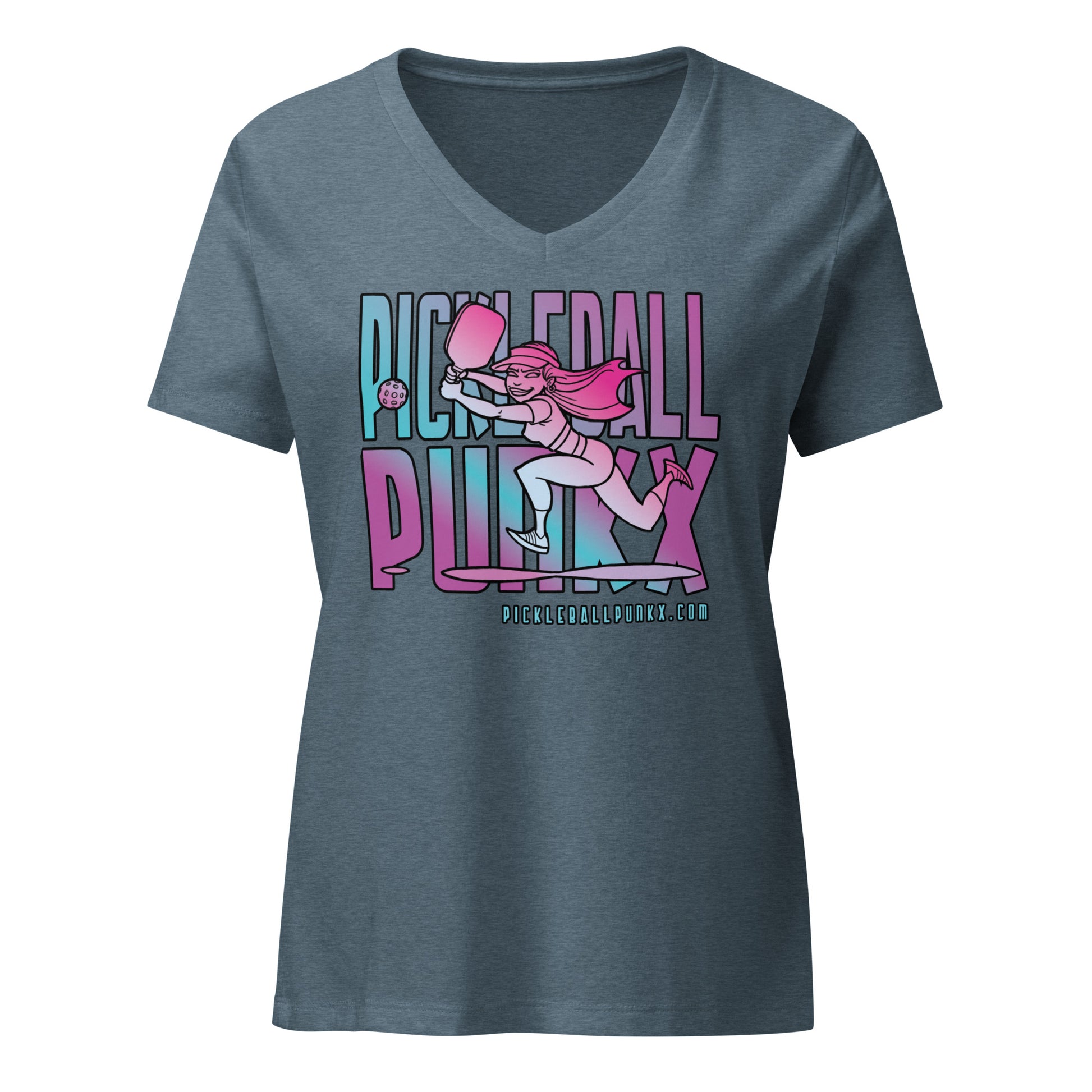 Reyna - Women’s Relaxed V-neck T-shirt
