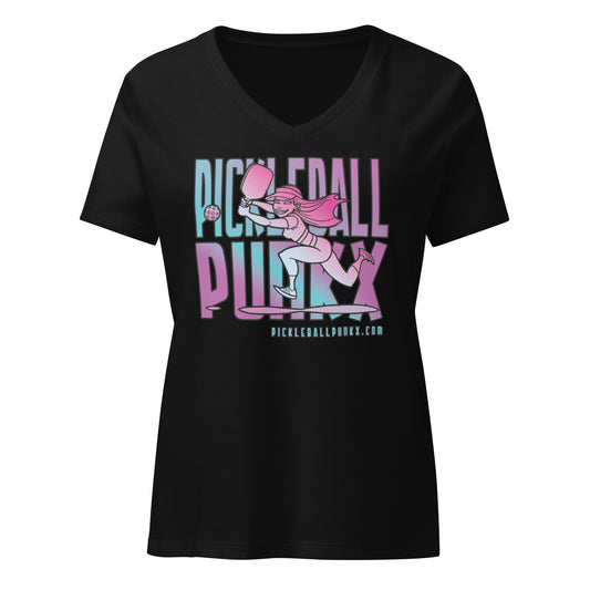 Reyna - Women’s Relaxed V-neck T-shirt