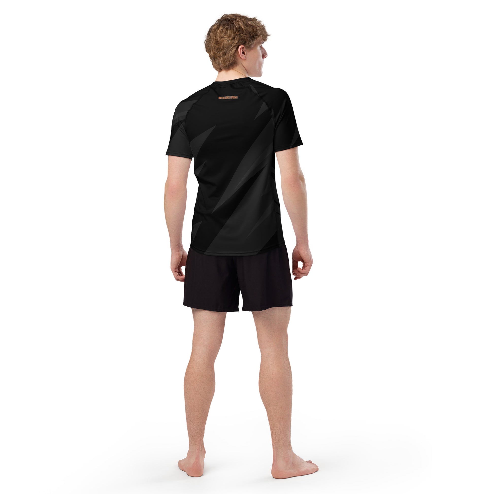 Ryu - Black All-over print men’s rash guard