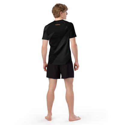 Ryu - Black All-over print men’s rash guard