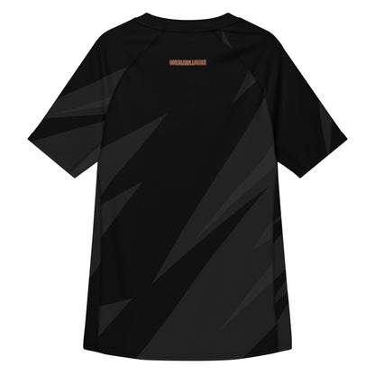 Ryu - Black All-over print men’s rash guard