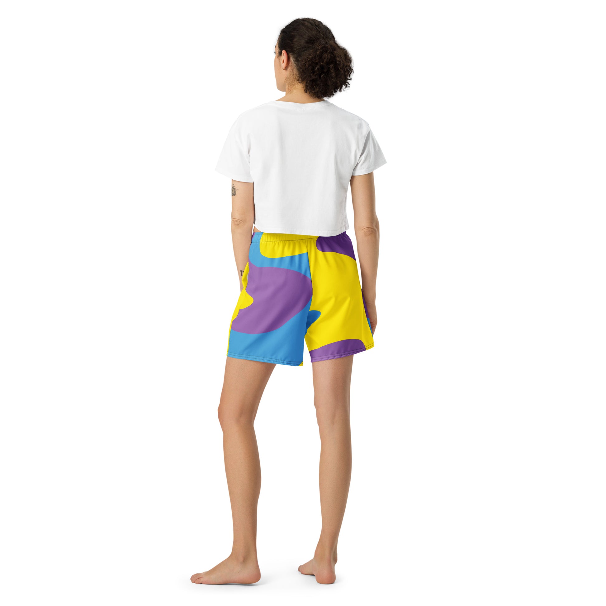 all-over-print-unisex-athletic-long-shorts back view