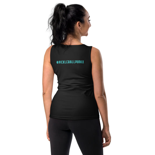 Reyna - Black Sublimation Cut & Sew Tank Top