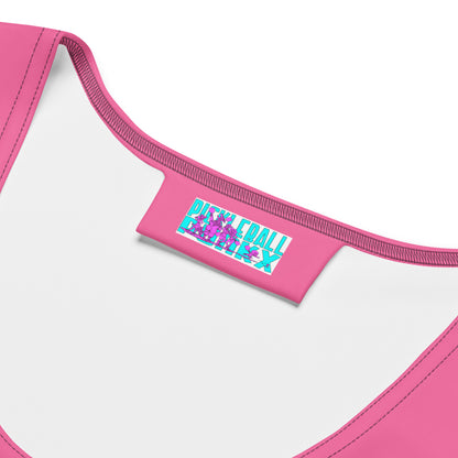 Reyna - Brilliant Rose Ladies Cut & Sew Tank Top