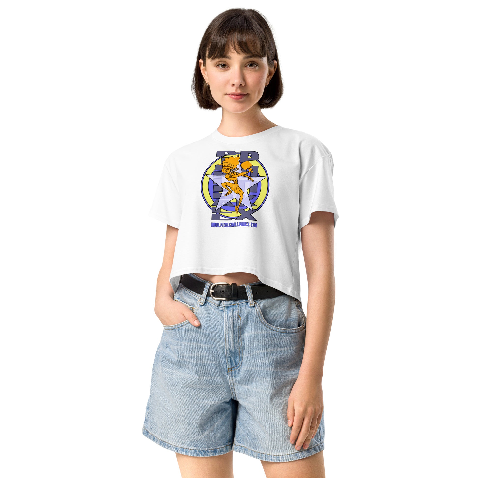 Mildred - Women’s Relaxed Fit Crop Top