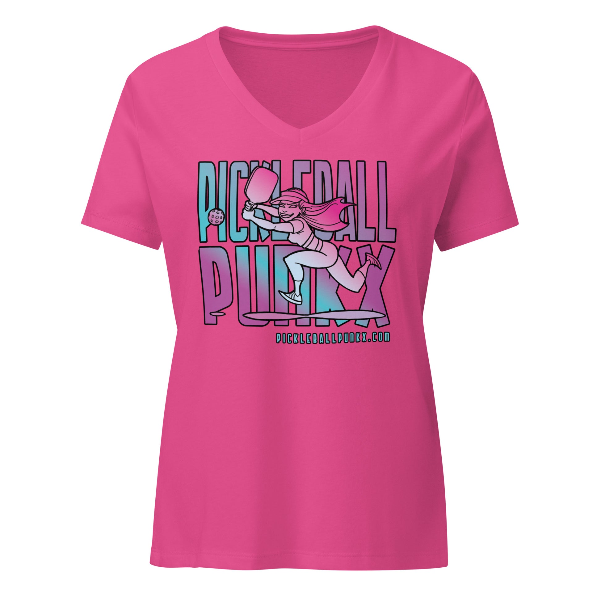Reyna - Women’s Relaxed V-neck T-shirt
